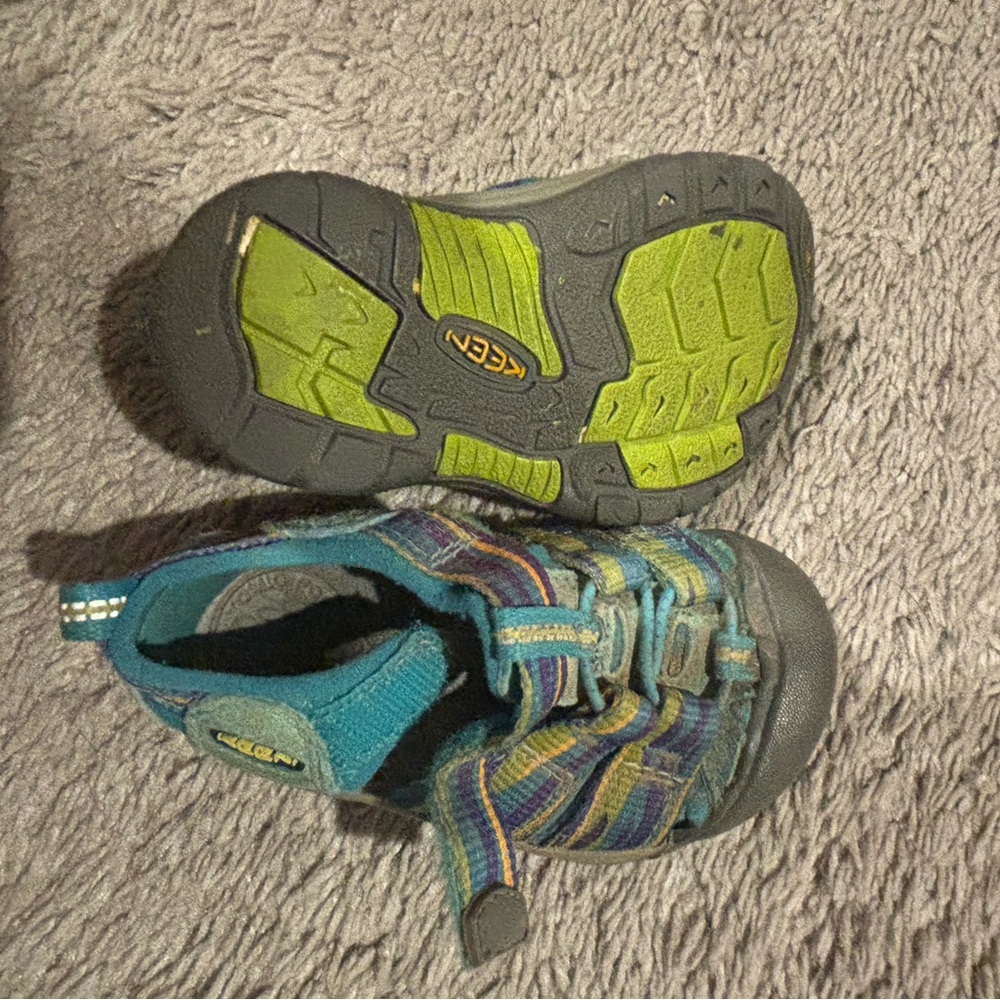 Keen Blue and Green Outdoor Sandals